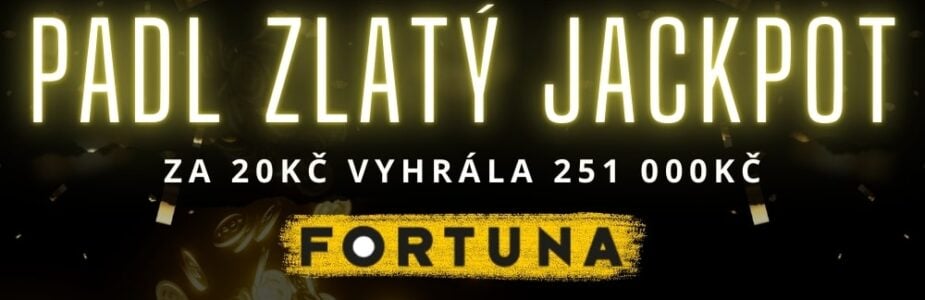 Na Fortuně Padl Zlatý Jackpot