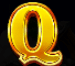 Symbol Písmeno Q automatu 7 Clovers of Fortune od Pragmatic Play