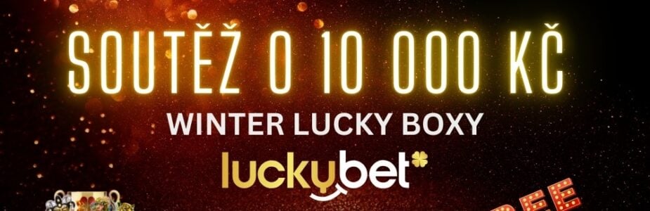 Soutěž o 10 000 Kč ve free spinech od LuckyBetu