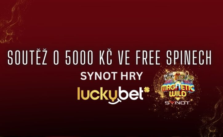 Synot soutěž u Luckybetu o 5000 Kč ve free spinech