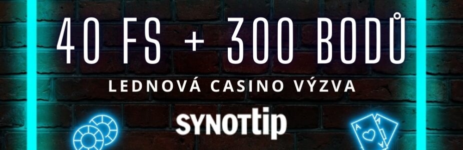 Synottip 40 FS + 300 bodů