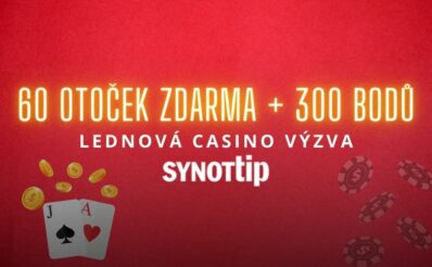 Synottip 60 otoček + 300 benefit bodů