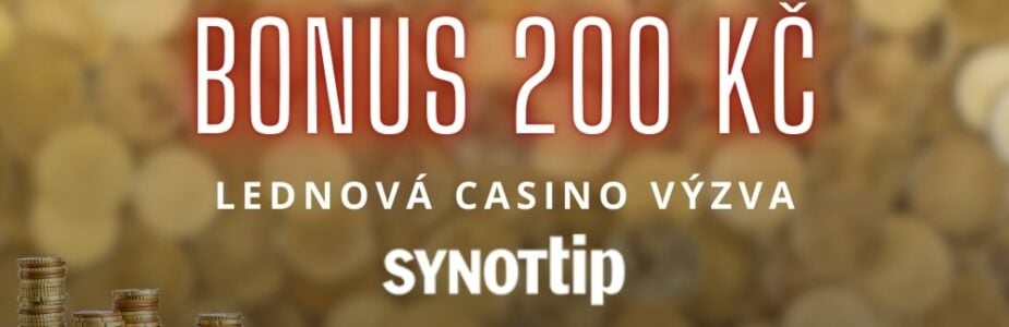 Synottip bonus 200 Kč