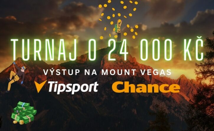 Turnaj u Tipsportu a Chance o 24 000 Kč