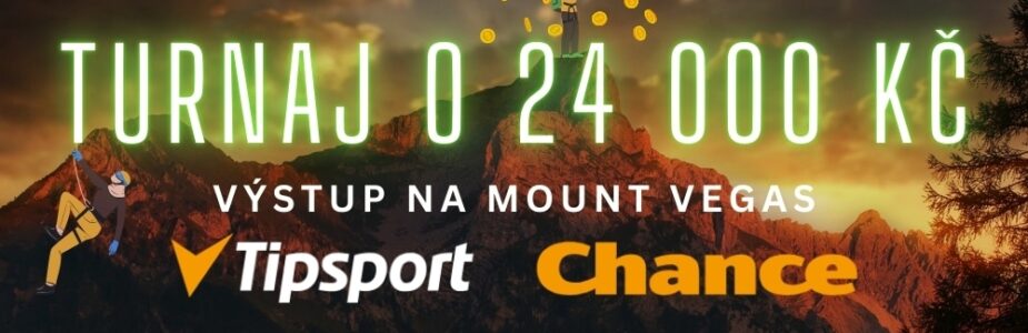 Turnaj u Tipsportu a Chance o 24 000 Kč