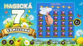 Ukázka nesetřeného losu Magická 7