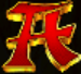 Symbol Písmeno A automatu 5 Lions Megaways™ od Pragmatic Play