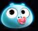 Symbol Modré prasátko automatu 7 Piggies™ od Pragmatic Play