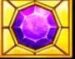 Symbol Fialový kámen automatu Aztec Gems Deluxe™ od Pragmatic Play