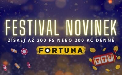 Užij si Festival novinek s free spiny na Fortuně