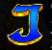 Symbol Písmeno J automatu 5 Lions Megaways™ od Pragmatic Play