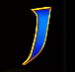 Symbol Písmeno J automatu 8 Dragons™ od Pragmatic Play