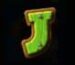 Symbol Písmeno J automatu Barnyard Megahays Megaways™ od Pragmatic Play