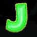 Symbol Písmeno J automatu Big Bass Amazon Xtreme™ od Pragmatic Play