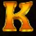Symbol Písmeno K automatu 5 Lions Megaways™ od Pragmatic Play