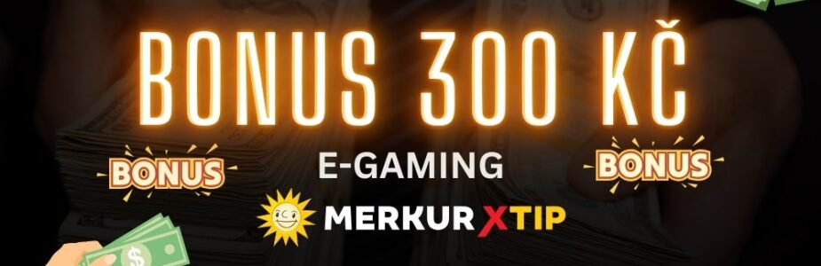 bonus 300 kč od merkurxtip online casina