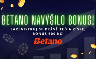 Užij si navýšený bonus na Betanu