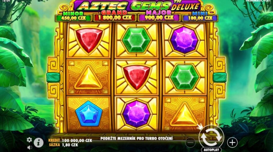 Aztec Gems Deluxe™ od Pragmatic Play