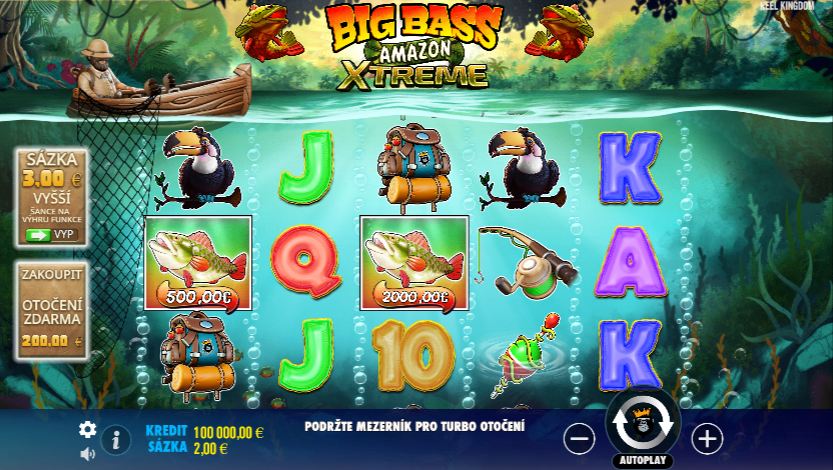 Big Bass Amazon Xtreme™ od Pragmatic Play