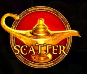 Symbol Scatter symbol automatu 3 Genie Wishes™ od Pragmatic Play