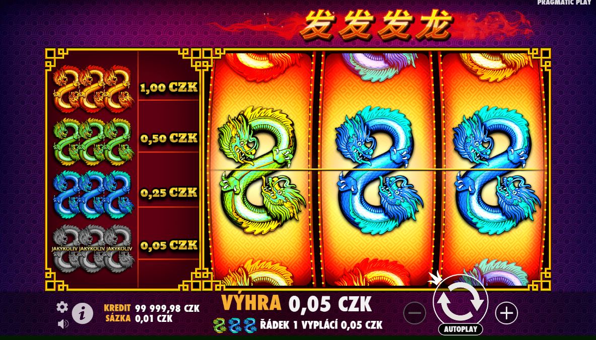 Téma a symboly 888 Dragons™
