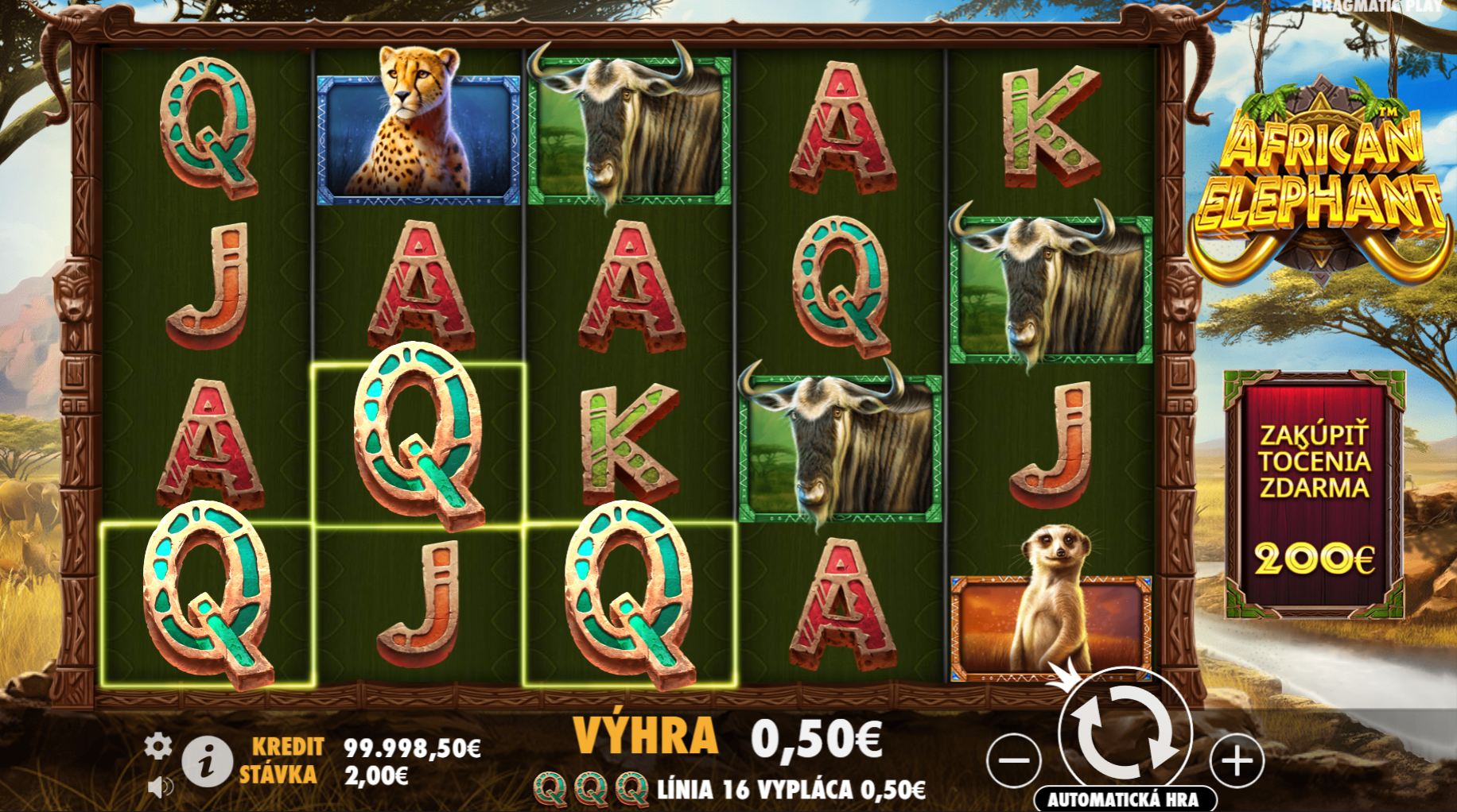 Téma a symboly African Elephant™