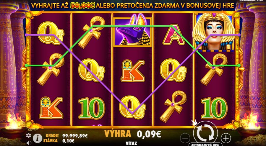 Téma a symboly Ancient Egypt™