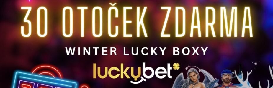 Užij si free spiny ve winter lucky boxech u LuckyBetu