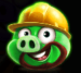Symbol Zelené prasátko automatu 7 Piggies™ od Pragmatic Play