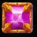 Symbol Fialový osázený kámen automatu Aladdin and the Sorcerer™ od Pragmatic Play