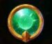 Symbol Světle zelený osázený kámen automatu Aladdin and the Sorcerer™ od Pragmatic Play