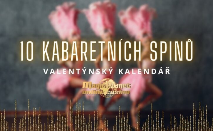 10 free spinů z Valentýnského kalendáře od Magic Planet