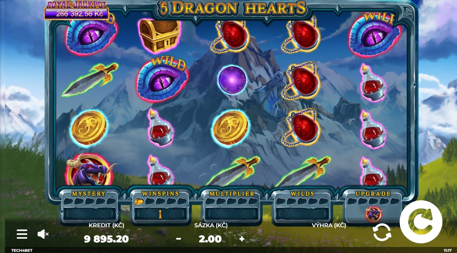 automat 5 Dragon Hearts