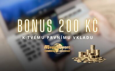 Bonus 200 Kč v Magic Planet