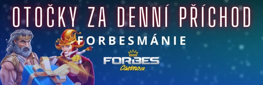 Bonus za denní příchod u Forbesu