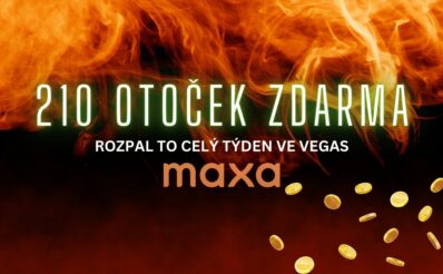 Maxa 210 free spinů