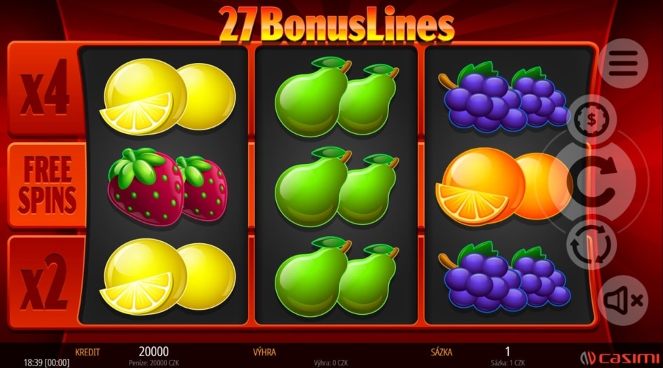 27 Bonus Lines od Casimi