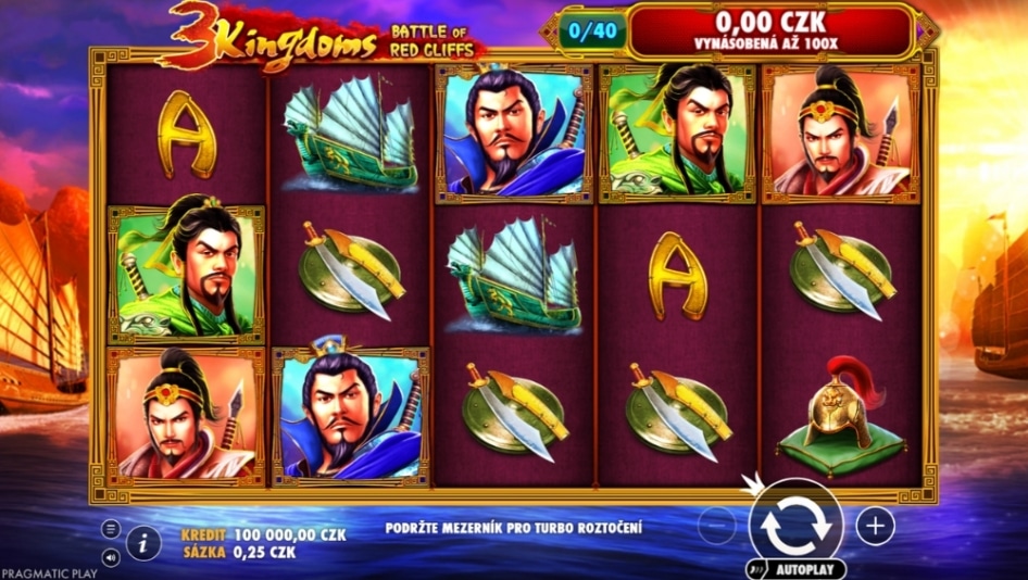 3 Kingdoms – Battle of Red Cliffs od Pragmatic Play