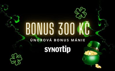 SynotTip bonus 300 Kč