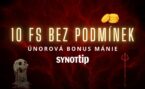 10 free spinů bez podmínek od Synotu z Bonus mánie