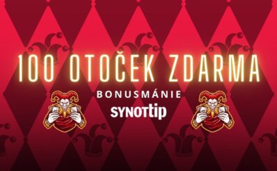 Synottip bonusmánie - 100 otoček zdarma