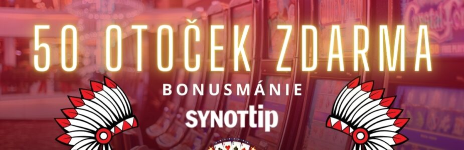 Synottip bonusmánie - získej 50 otoček zdarma