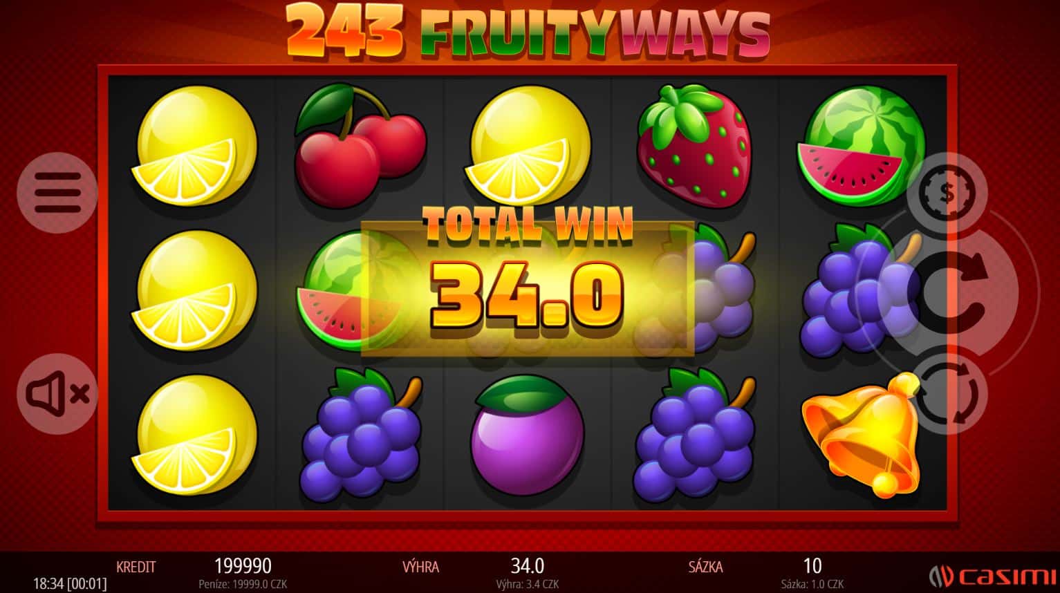 Téma a symboly 243 Fruity Ways