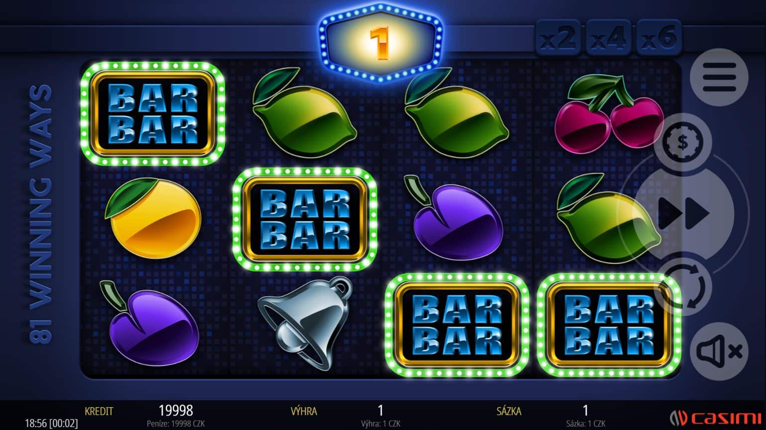 Téma a symboly 81 Multiways Premium