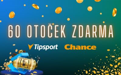 Tipsport a Chance - 60 otoček zdarma