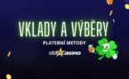 Vklady a výběry Star Casino