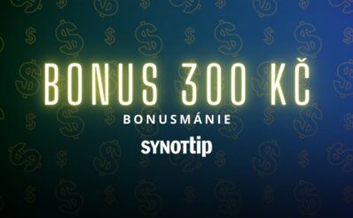 Užij si bonus 300 Kč u Synottipu