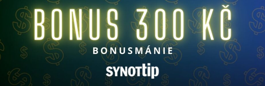 Užij si bonus 300 Kč u Synottipu