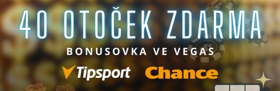 Užij si bonusovku u Tipsportu a Chance