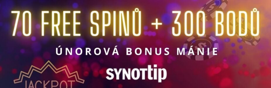 Užij si free spiny a věrnostní body u Synottipu